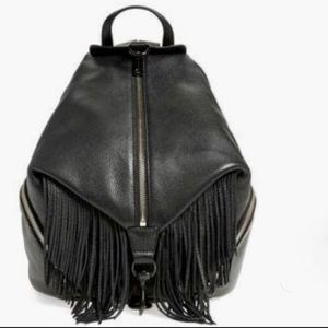 Rebecca Minkoff “Julian” backpack w/ fringe.
